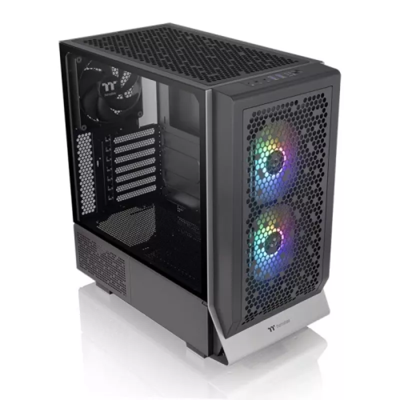 THERMALTAKE Ceres 300 TG ARGB Vidutinio dydžio korpusas - juodas
