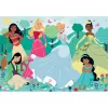 Dėlionė Clementoni Supercolor Disney Princess — 104 dalys, plotis 485 mm, amžius 4–6