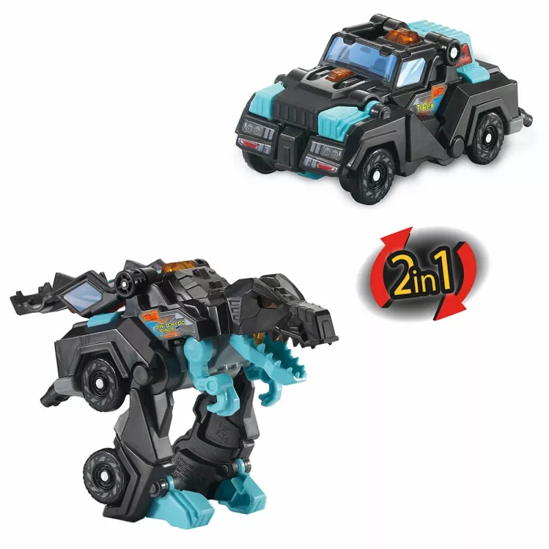 VTech Switch & Go Dinos 569304, 3 metai, Juoda, Mėlyna, 190 g