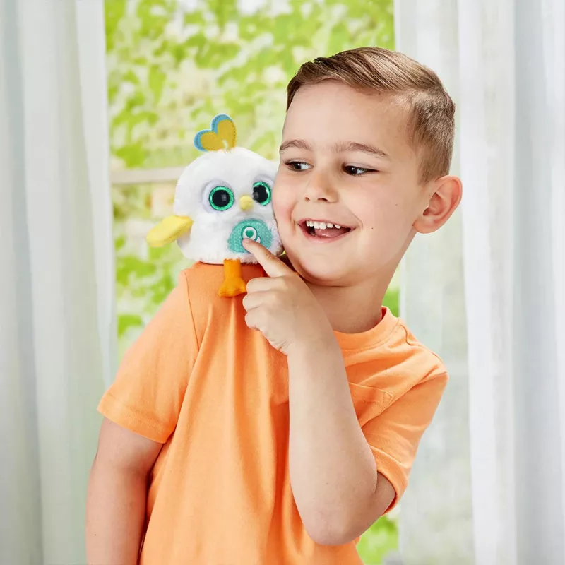 Minkštas žaislas VTech Lolibirds Oscar — interaktyvus pliušinis paukštis su garsais ir apšvietimu