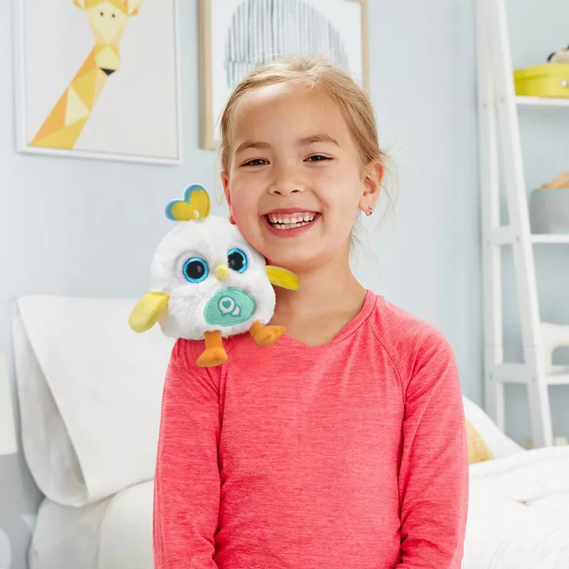 Minkštas žaislas VTech Lolibirds Oscar — interaktyvus pliušinis paukštis su garsais ir apšvietimu