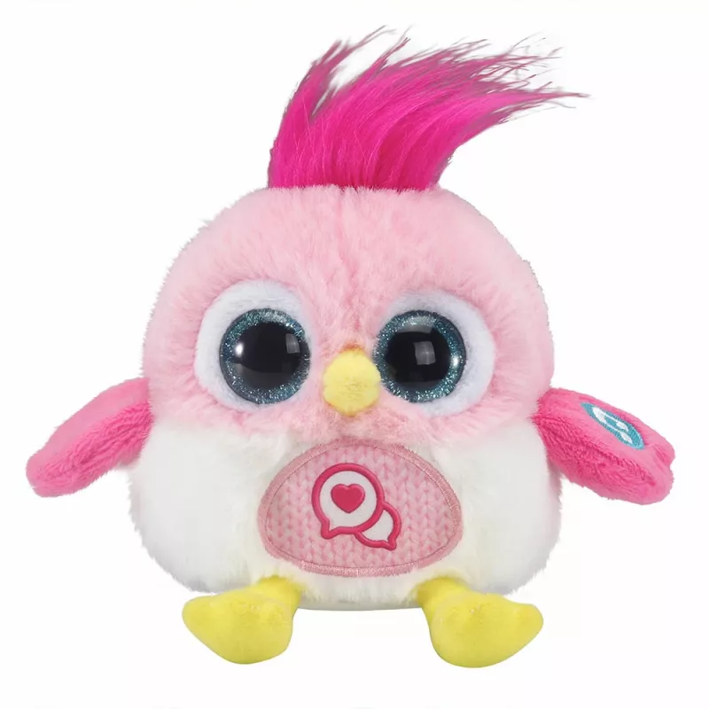 Interaktyvus kalbantis pliušinis paukštis VTech Lolibirds Momo — maitinamas baterijomis lavinantis žaislas