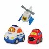 Žaislų rinkinys VTech Tut Tut Baby Flitzer policijos stotis 80-569904 su interaktyviomis funkcijomis ir transporto priemonėmis