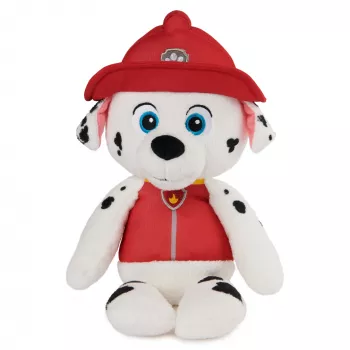 PAW Patrol GUND Official Marshall Take Along Buddy pliušinis žaislas, aukščiausios kokybės gyvūno iškamša nuo 1 metų, raudona/balta, 13”
