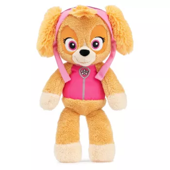 „PAW Patrol GUND Official Skye Take Along Buddy“ pliušinis žaislas, aukščiausios kokybės kimštinis gyvūnėlis vaikams nuo 1 metų, rožinė / ruda, 13”
