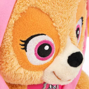 „PAW Patrol GUND Official Skye Take Along Buddy“ pliušinis žaislas, aukščiausios kokybės kimštinis gyvūnėlis vaikams nuo 1 metų, rožinė / ruda, 13”