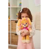 „PAW Patrol GUND Official Skye Take Along Buddy“ pliušinis žaislas, aukščiausios kokybės kimštinis gyvūnėlis vaikams nuo 1 metų, rožinė / ruda, 13”