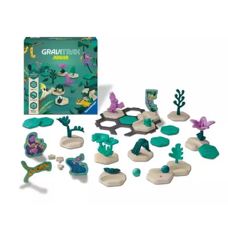 Stalo žaidimas Ravensburger GraviTrax Junior (modelis 23747) — nuo 3 metų
