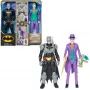 DC Comics, Batman Adventures, Batman vs The Joker veiksmo figūrėlių rinkinys, 2 figūrėlės, 12 šarvų aksesuarų, 12 colių Super Hero žaislas berniukams ir mergaitėms