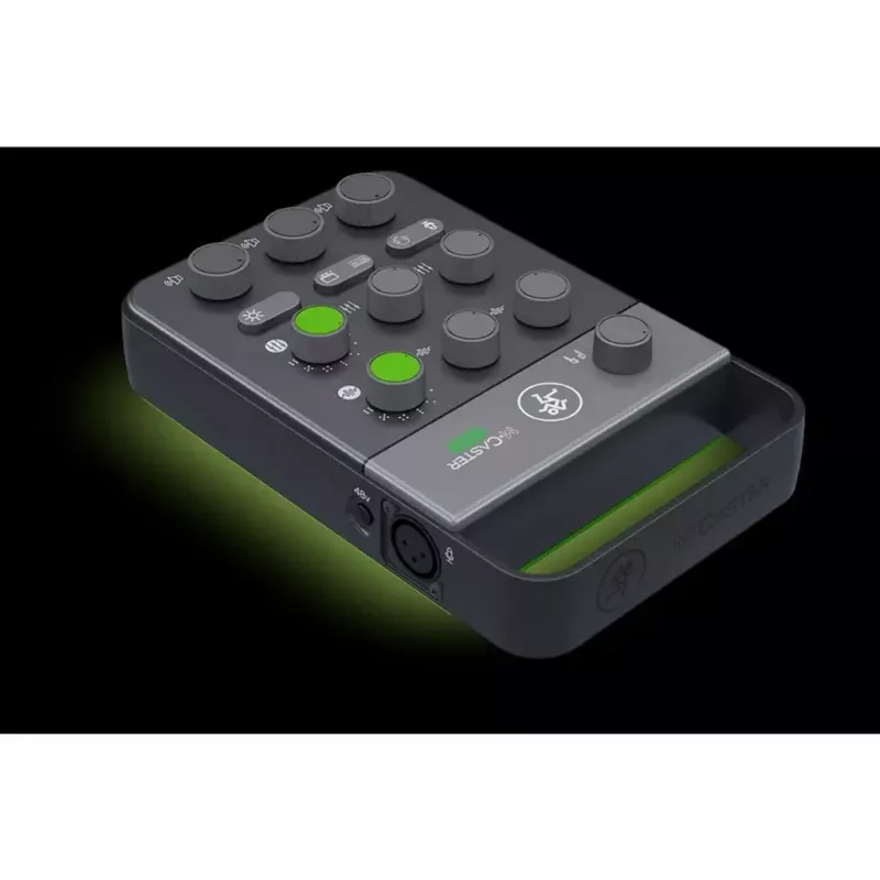 Maišytuvas Mackie MixCaster Live nešiojamas 8 kanalų USB – kompaktiška gyvo garso maišymo pultas su integruota USB sąsaja