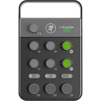 Maišytuvas Mackie MixCaster Live nešiojamas 8 kanalų USB – kompaktiška gyvo garso maišymo pultas su integruota USB sąsaja