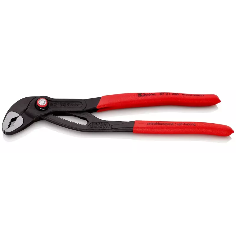Liežuvėlio ir griovelio replės Knipex 87 21 250