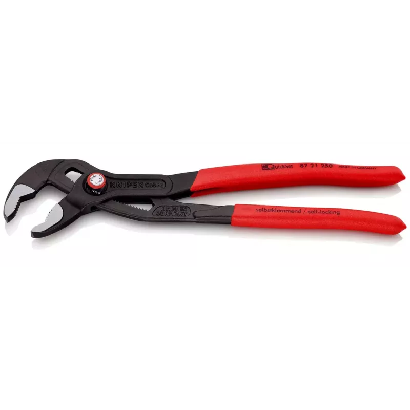 Liežuvėlio ir griovelio replės Knipex 87 21 250