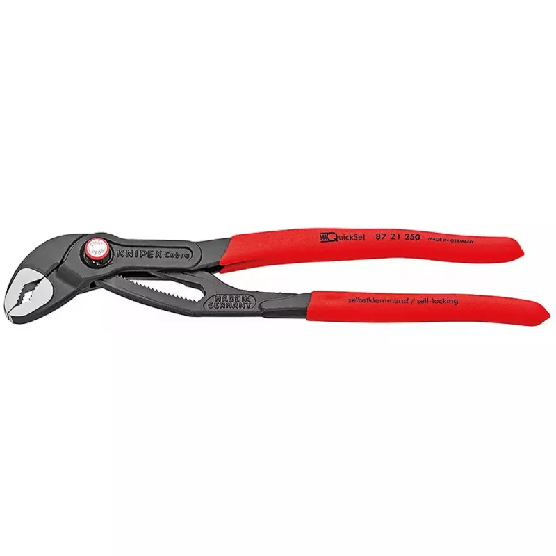 Liežuvėlio ir griovelio replės Knipex 87 21 250