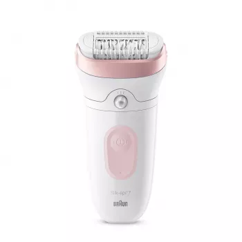 Braun Silk-epil 7 7-000 epiliatorius, rožinis/baltas