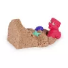 Vaikiškas kinetinio smėlio rinkinys Spinmaster Kinetic Sand Doggie Dig su formele, įvairiaspalvis, amžius 5+
