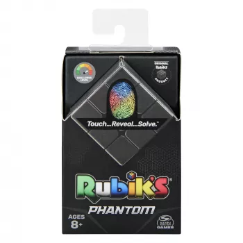 Rubik’s Phantom, 3x3 kubas pažangi technologija sunkus 3D galvosūkis kelionių žaidimas streso mažinimo fidget žaislas aktyvumo kubas, suaugusiems ir vaikams nuo 8 metų