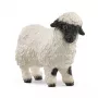 schleich Valais Blacknose Sheep, 3 m., Ūkis, Ūkio gyvūnai / ūkio žaislai, Juoda, Balta, Plastikas