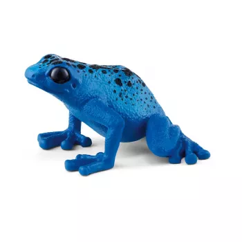 Figūrėlė TEKA Mėlynoji nuodingoji varlė schleich WILD LIFE — plastikinė gyvūno figūrėlė, 3+ metai