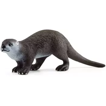 Figūrėlė Schleich Ūdra modelis 14865, ruda, Schleich WILD LIFE kolekcinė figūrėlė