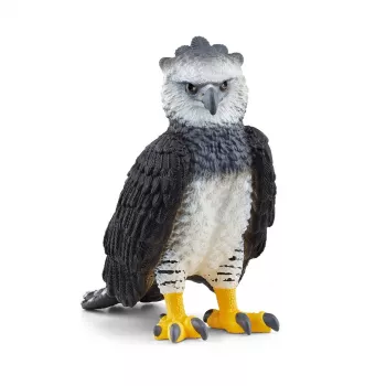 schleich WILD LIFE Harpijos erelis, 3 m., Miškas, Laukiniai gyvūnai / nuotykių žaislai, Juoda, Balta, Geltona, Plastikas