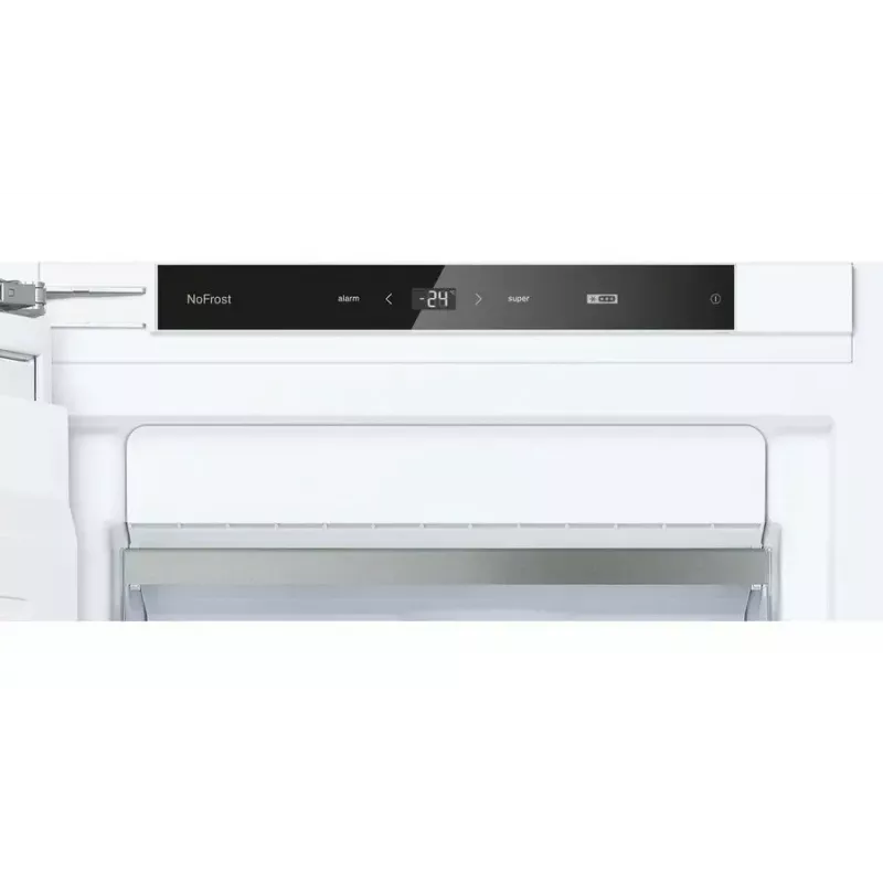 Pastatomasis šaldiklis NEFF GI7813CE0 — 212 l talpa, NoFrost, 4 žvaigždučių, 13,8 kg/24h, kairinis vyris, balta