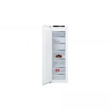 Pastatomasis šaldiklis NEFF GI7813CE0 — 212 l talpa, NoFrost, 4 žvaigždučių, 13,8 kg/24h, kairinis vyris, balta