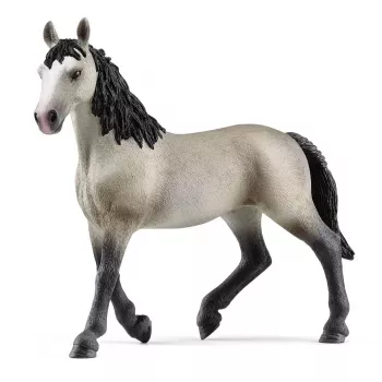 schleich HORSE CLUB Selle Français Mare, 5 metų, Arkliai, Juoda, Pilka, Plastikas