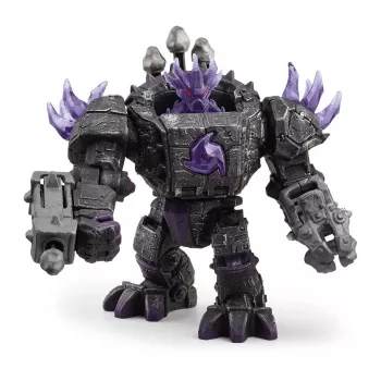 schleich ELDRADOR CREATURES Šešėlių Valdovo Robotas su Maža Būtybe Juodas