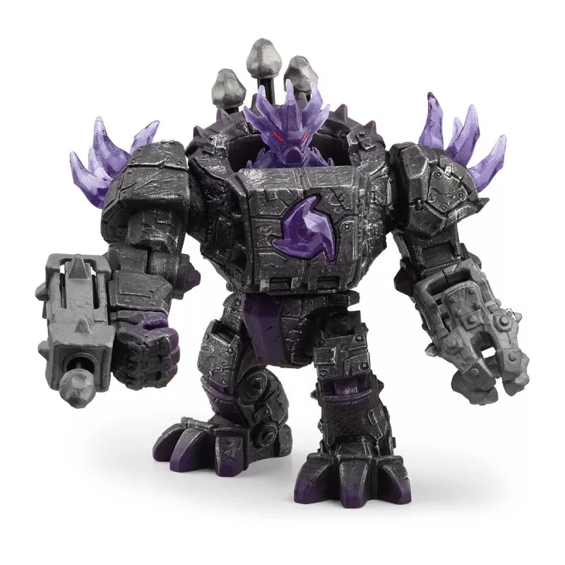 schleich ELDRADOR CREATURES Šešėlių Valdovo Robotas su Maža Būtybe Juodas