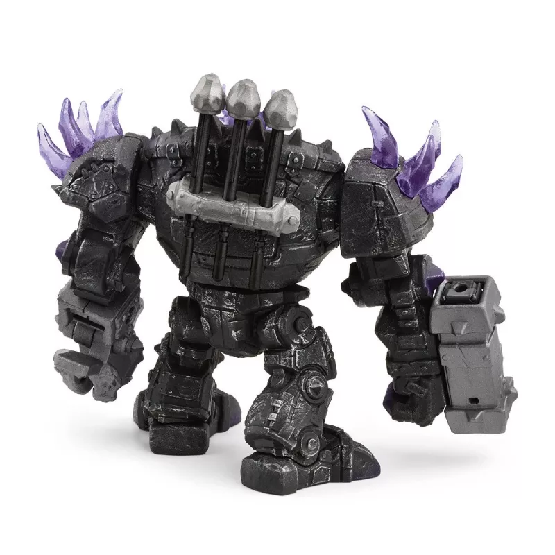 schleich ELDRADOR CREATURES Šešėlių Valdovo Robotas su Maža Būtybe Juodas