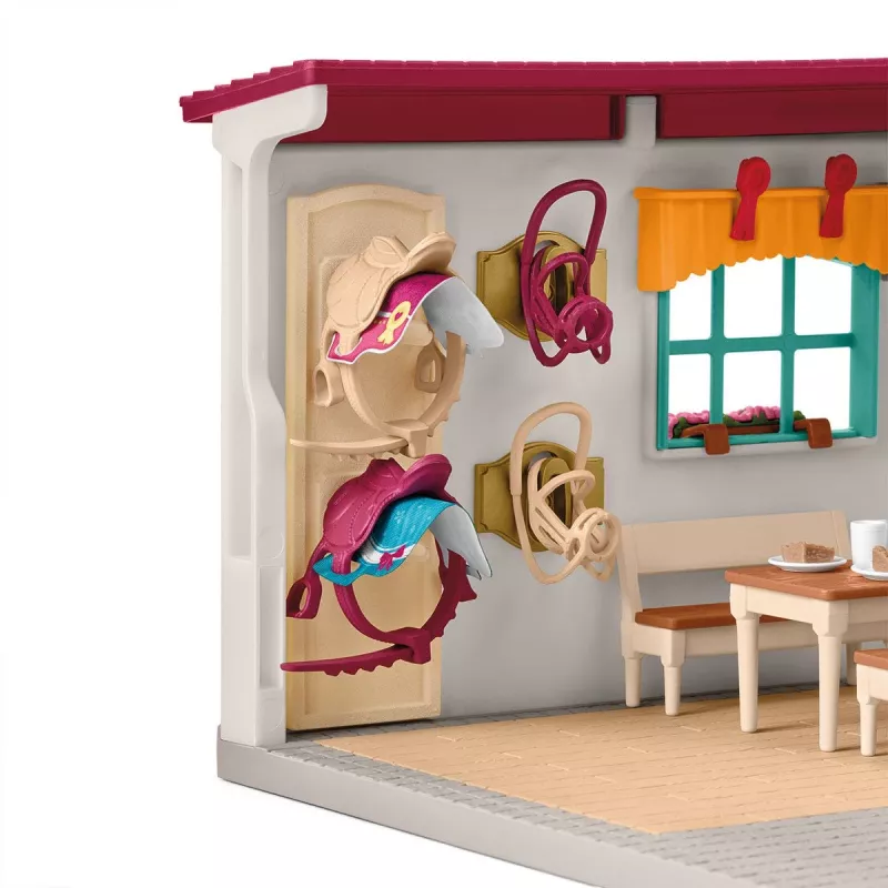 schleich HORSE CLUB Priedas prie balninės, arklidė, arkliai, 5 metai, įvairiaspalvis, plastikas