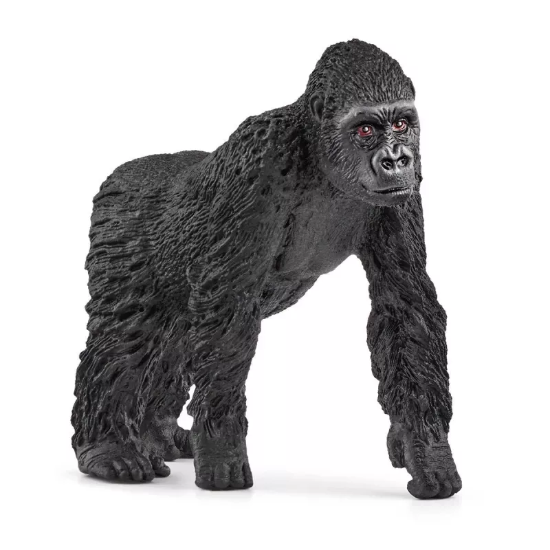 schleich WILD LIFE Gorilų šeima, 3 metai (-ų), Džiunglės, Laukiniai gyvūnai / nuotykių žaislai, Juoda, Pilka