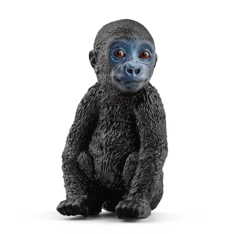 schleich WILD LIFE Gorilų šeima, 3 metai (-ų), Džiunglės, Laukiniai gyvūnai / nuotykių žaislai, Juoda, Pilka