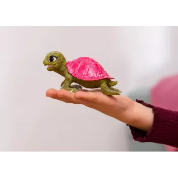 Žaislas Schleich BAYALA Rožinis safyro vėžlys Žalia Rožinė 70759S