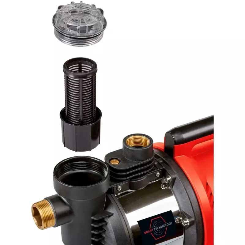 Vandens siurblys EINHELL GE‑AW 1144 SMART — 1100 W, programėlės valdymas, sodo laistymas ir vandens perpumpavimas
