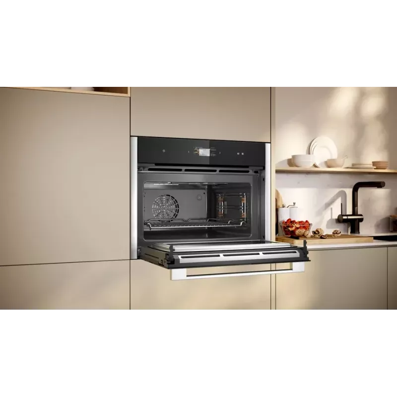 Neff N 90 C24MS31N0 orkaitė 45 L 3600 W Juoda, Nerūdijantis plienas