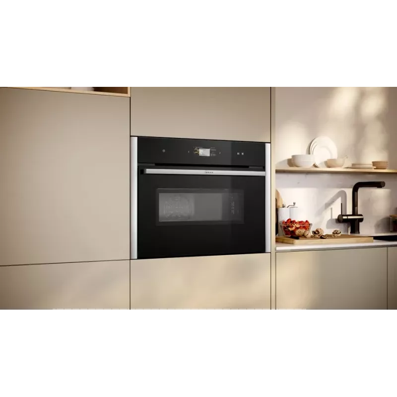 Neff N 90 C24MS31N0 orkaitė 45 L 3600 W Juoda, Nerūdijantis plienas