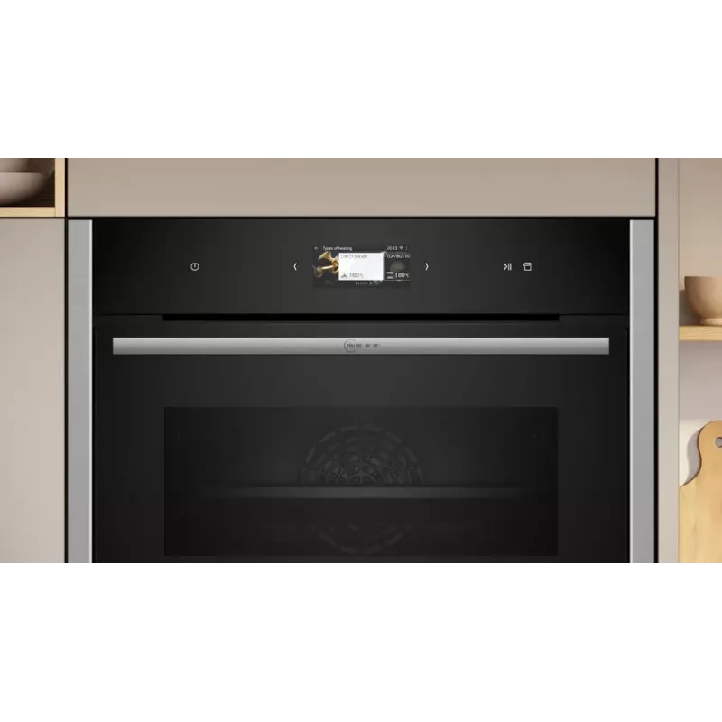 Neff C24FS31N0 garinis orkaitė Vidutinė Juoda, Nerūdijantis plienas Liečiamas