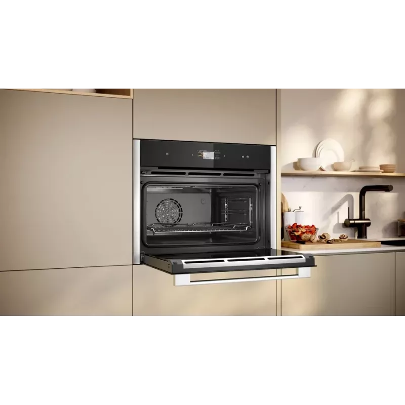 Neff C24FS31N0 garinis orkaitė Vidutinė Juoda, Nerūdijantis plienas Liečiamas