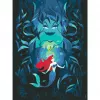 Ravensburger Piešimo rinkinys CreArt Disney Ariel ir Ursula 23732 — piešimo rinkinys vaikams su iš anksto atspausdintu motyvu