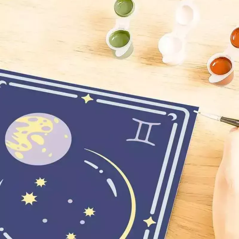 Tapybos pagal skaičius rinkinys Ravensburger CreArt Dvynių zodiako ženklas — tapybos rinkinys, autorius Ravensburger (modelis 23742)