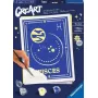 Ravensburger piešimo rinkinys CreArt — Zodiako ženklas Žuvys (23735)