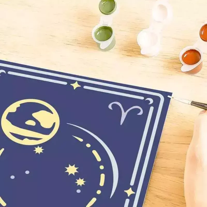 Ravensburger dažymo rinkinys CreArt — Zodiako ženklas Avinas (modelis 23736)