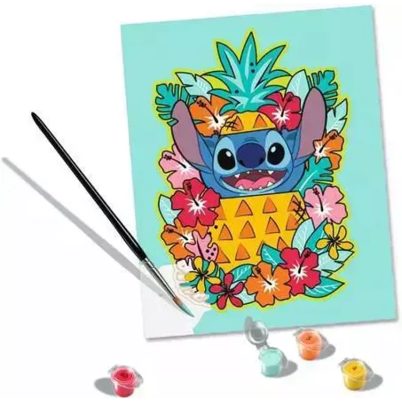 Tapybos rinkinys Ravensburger CreArt Disney Stitch — tapyba pagal skaičius