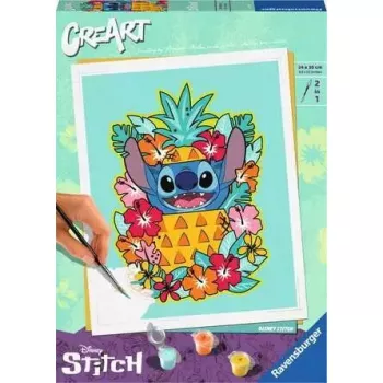 Tapybos rinkinys Ravensburger CreArt Disney Stitch — tapyba pagal skaičius