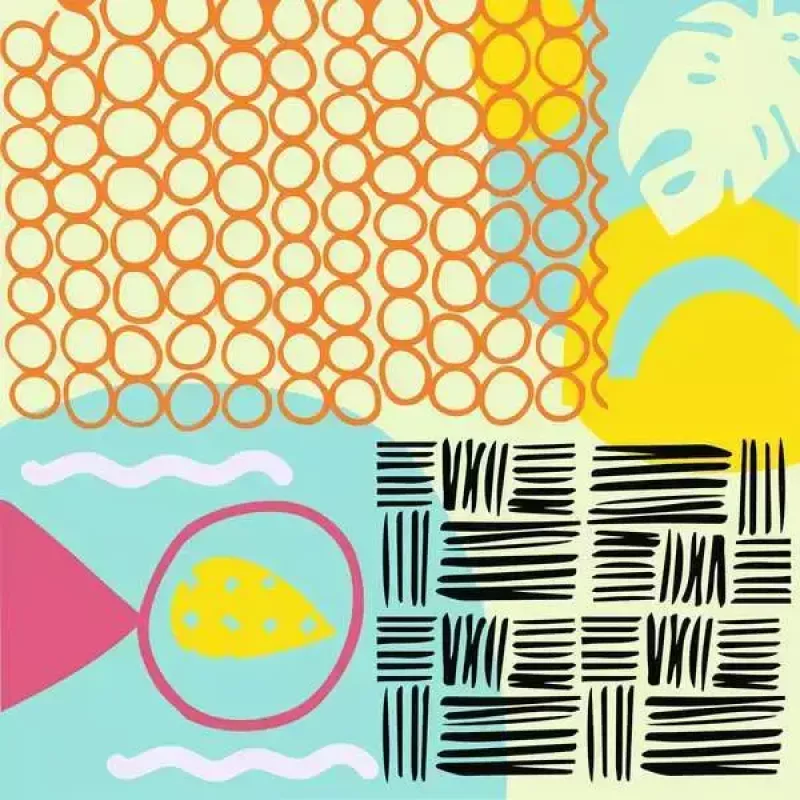 Dažų rinkinys Ravensburger CreArt Funky Shapes – tapybos rinkinys kūrybiniams meno projektams