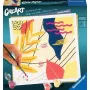 Tapybos rinkinys Ravensburger CreArt Playful Plants — kūrybinis tapybos rinkinys, modelis 23638