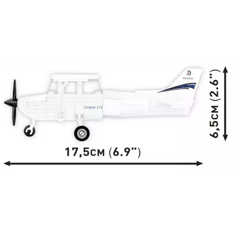 Konstruktorius Cobi Cessna 172 Skyhawk White