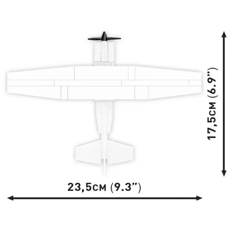 Konstruktorius Cobi Cessna 172 Skyhawk White